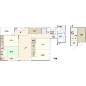 4LDK 間取り図