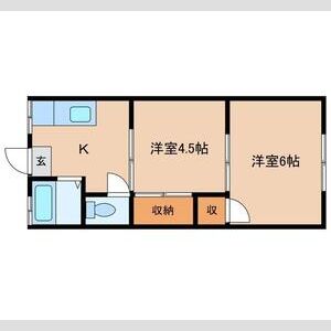 2K 間取り図