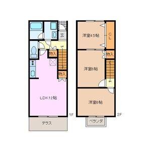 3LDK 間取り図