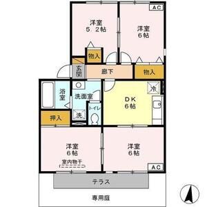 4DK 間取り図