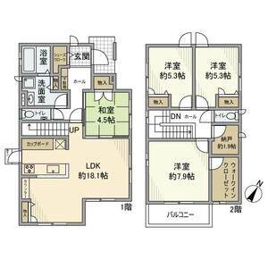 4LDK 間取り図
