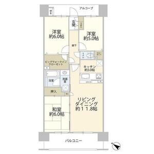 3LDK 間取り図
