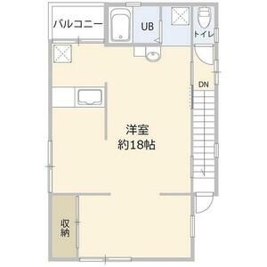 ワンルーム 間取り図