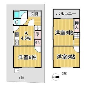 3K 間取り図