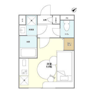 ワンルーム 間取り図