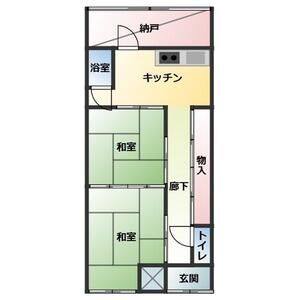 2K 間取り図