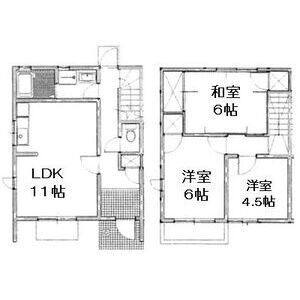 3LDK 間取り図
