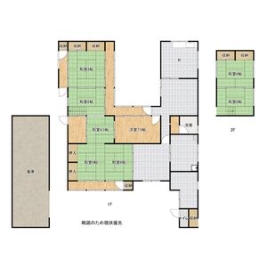 6LDK 間取り図