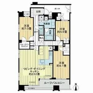 3LDK 間取り図