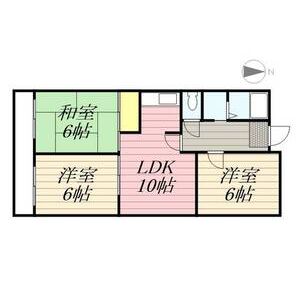 3LDK 間取り図