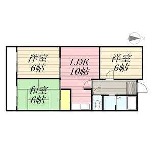 3LDK 間取り図