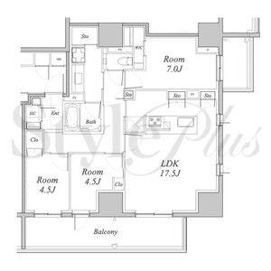 3LDK 間取り図