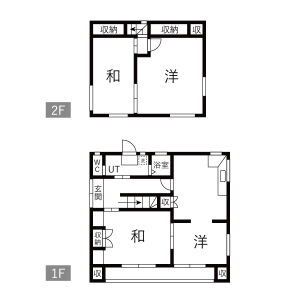 3LDK 間取り図