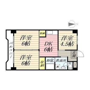 3K 間取り図