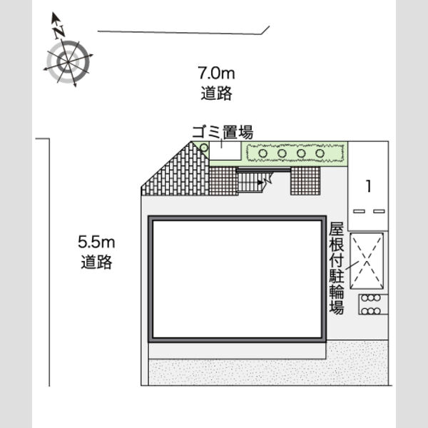 レオパレスヴィラ曽根C 室内写真1