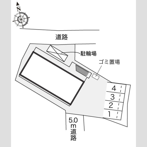 レオパレスプランタン五番館 室内写真1