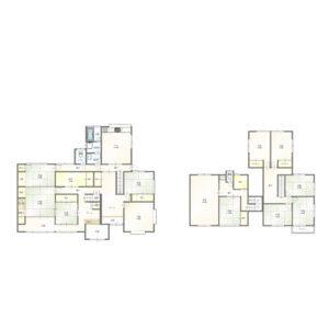 6LDK 間取り図