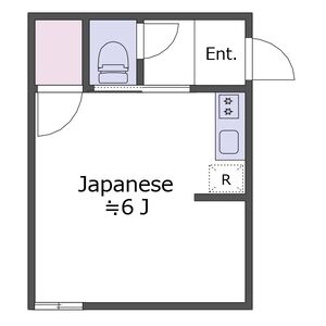 ワンルーム 間取り図