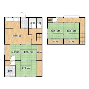 6LDK 間取り図