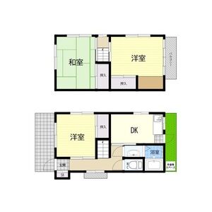 3DK 間取り図