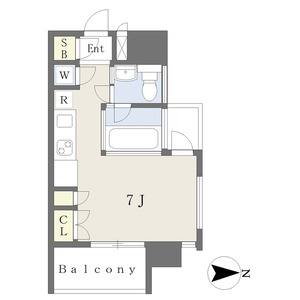 ワンルーム 間取り図