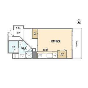 ワンルーム 間取り図