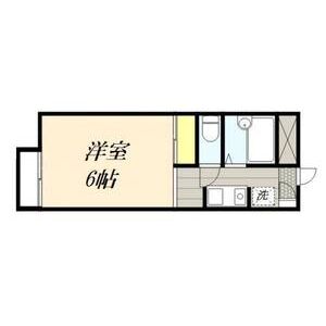 ワンルーム 間取り図