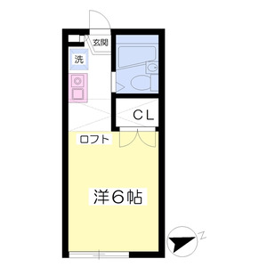 ワンルーム 間取り図