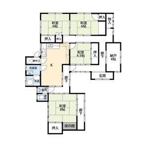 4LDK 間取り図
