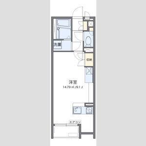 ワンルーム 間取り図
