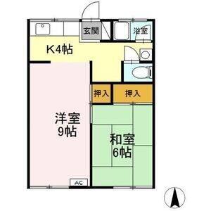 2K 間取り図