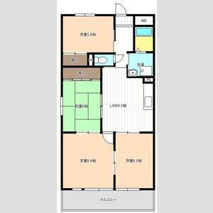 4LDK 間取り図