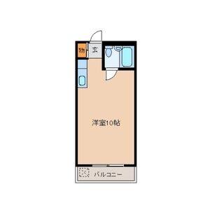 ワンルーム 間取り図