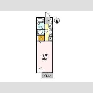 ワンルーム 間取り図