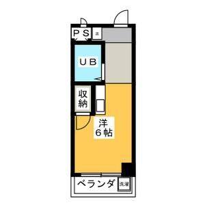 ワンルーム 間取り図
