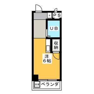 ワンルーム 間取り図