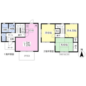 3LDK 間取り図