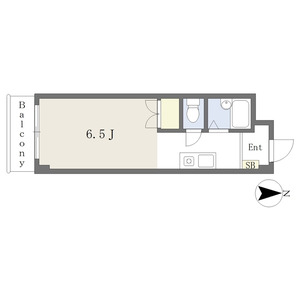 ワンルーム 間取り図