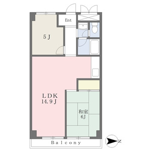 3DK 間取り図