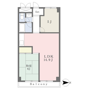 3DK 間取り図