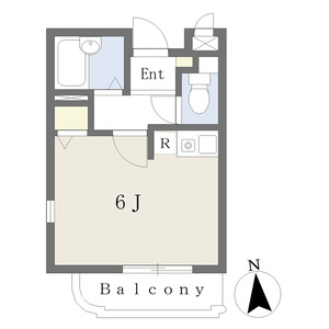 ワンルーム 間取り図