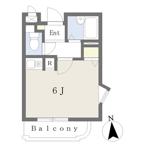 ワンルーム 間取り図