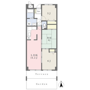 3LDK 間取り図