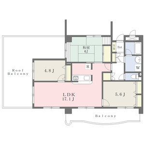 3LDK 間取り図