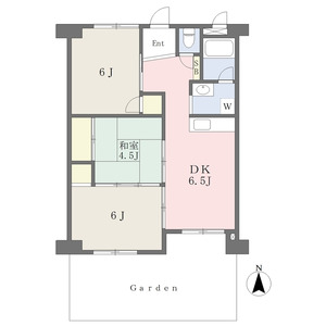 3DK 間取り図
