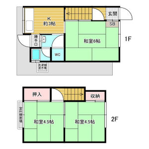 3K 間取り図