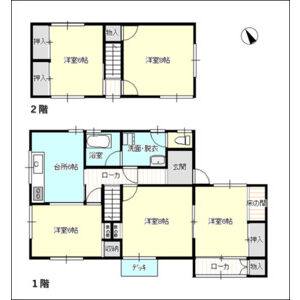 5DK 間取り図