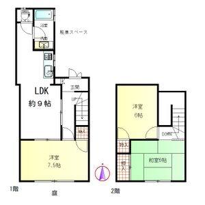 3LDK 間取り図