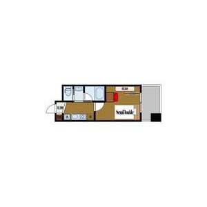ワンルーム 間取り図