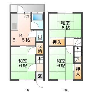 3K 間取り図